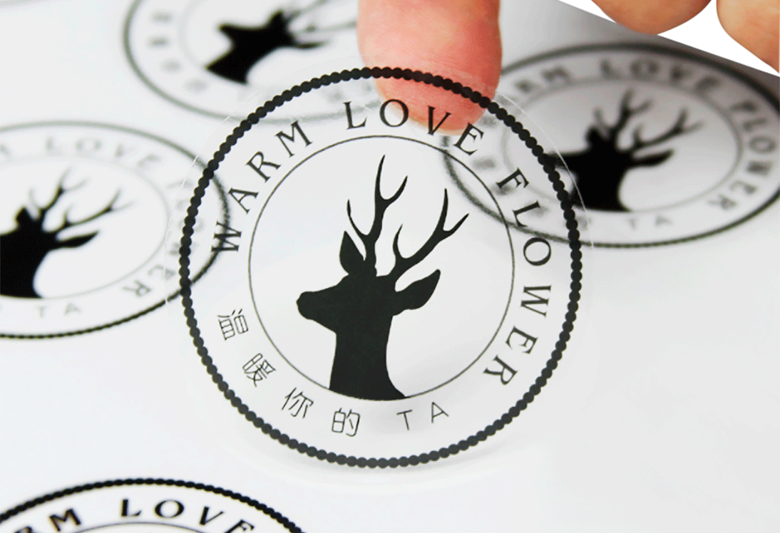 Clear Labels and Stickers