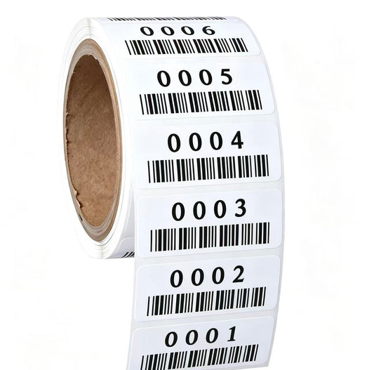 Sequential Barcode/Consecutive number barcodes