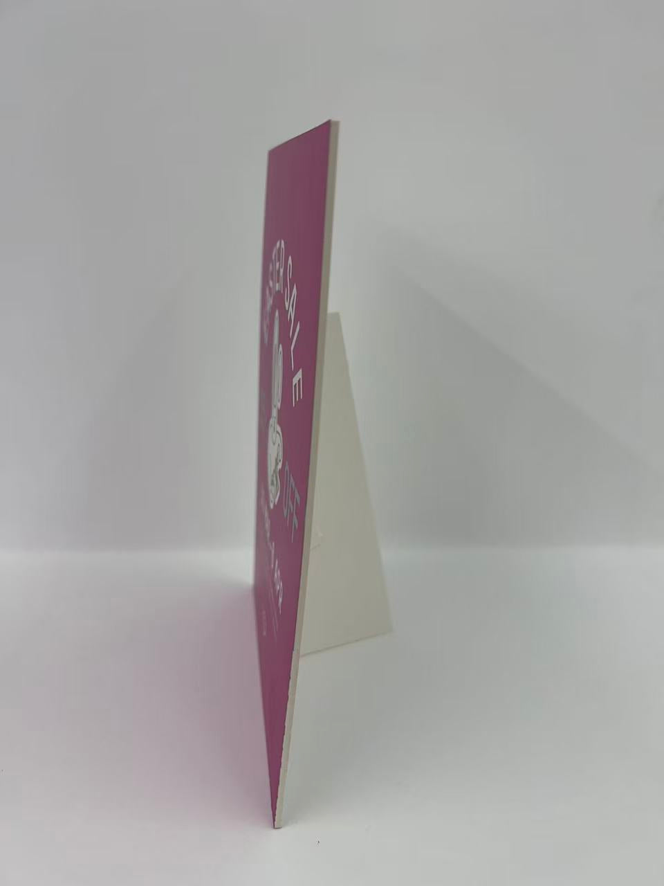 Custom Counter Cards - Price is Per Piece | Freestanding Display Boards for Retail & Promotions