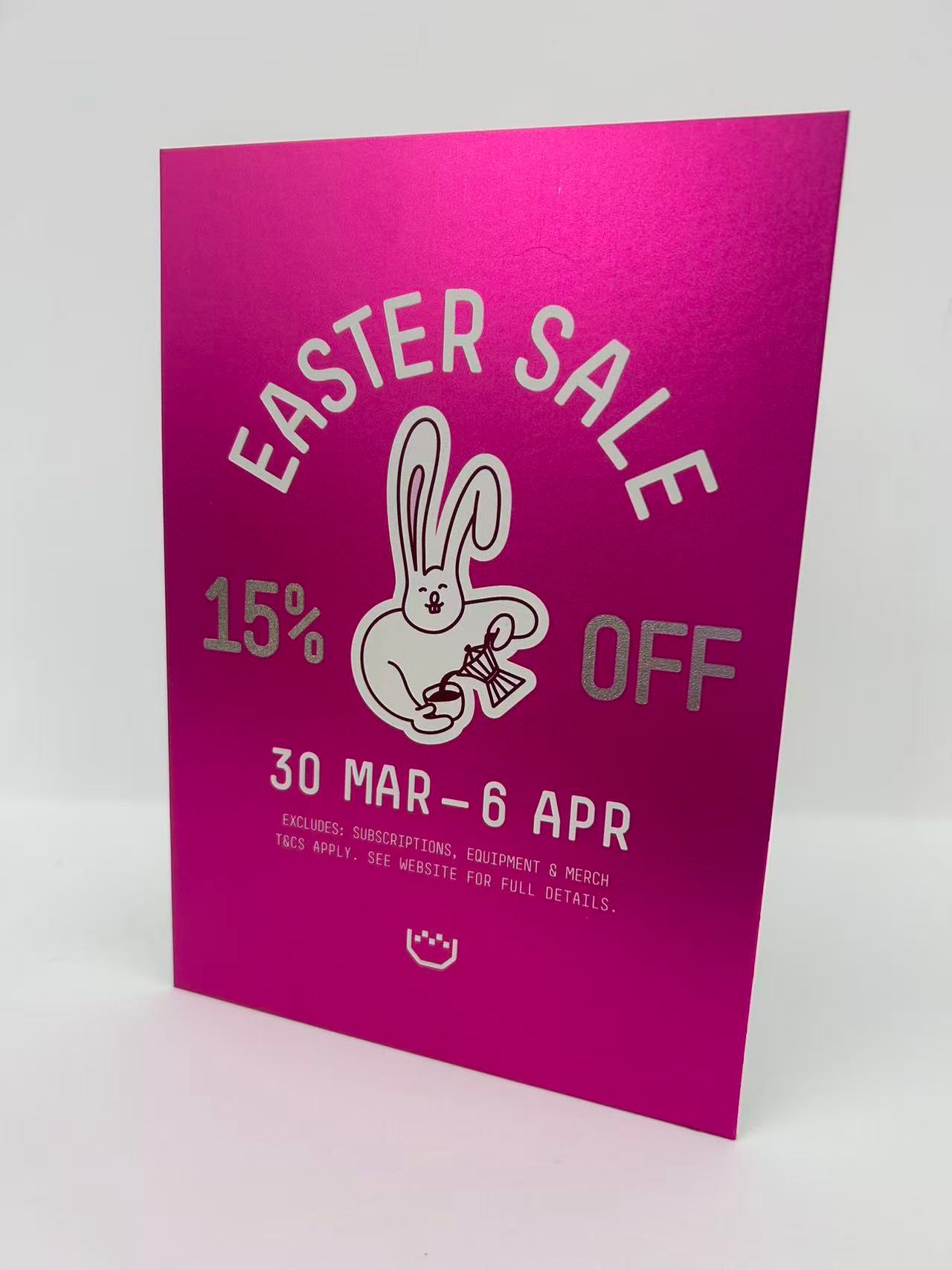 Custom Counter Cards - Price is Per Piece | Freestanding Display Boards for Retail & Promotions