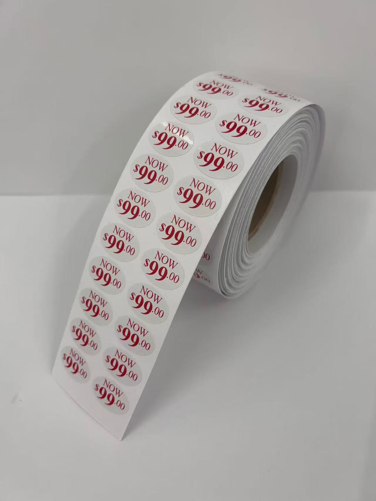 Price Tag Stickers/- Quantity 1 = 1 Roll = 1000 PCS/Roll