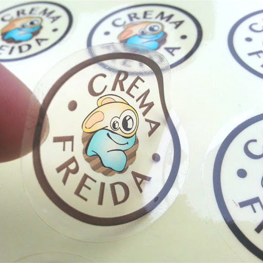 Clear Labels and Stickers