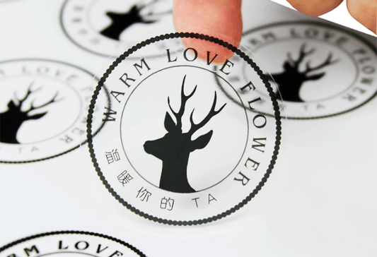 Clear Labels and Stickers