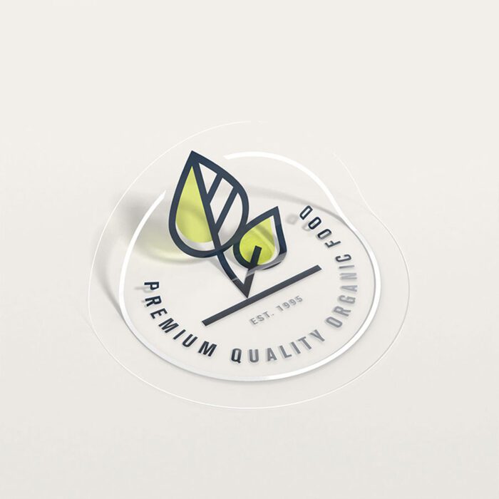 Clear Labels and Stickers